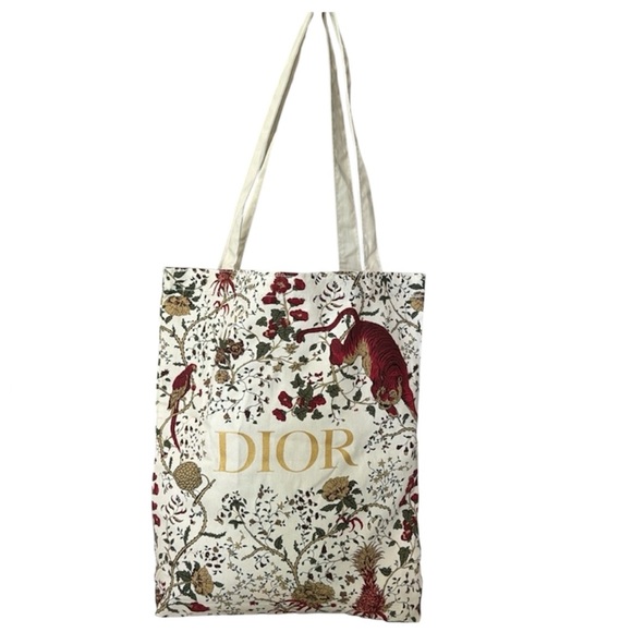 Christian Dior tiger pattern 2023 Model Tote Bag Novelty - Picture 1 of 12